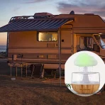 Rain Cloud Humidifier 7 Color light Water Drop Aromatherapy -Mashroom - Image 6