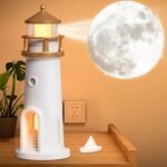 Moon Lamp Projection Lighthouse Night Light