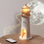 Moon Lamp Projection Lighthouse Night Light - Image 3